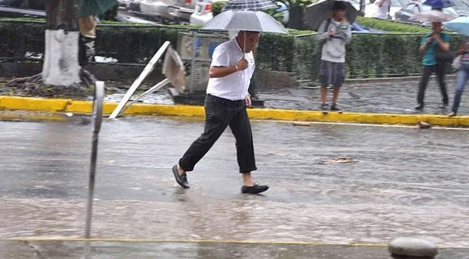 Inameh pronostica lluvias con ráfagas de viento en varios estados de Venezuela