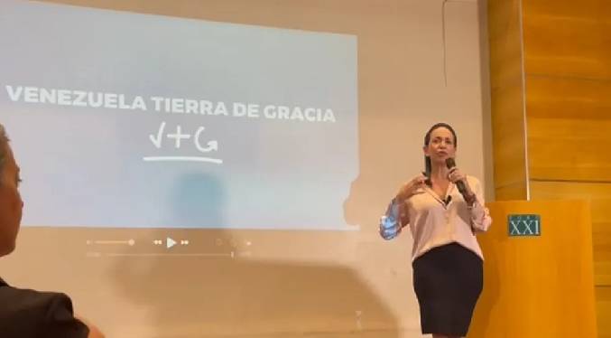María Corina Machado: No hemos sido ni somos parte de las negociaciones previas ni de la actual