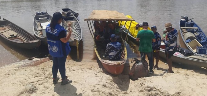 OPS y autoridades atendieron a comunidades indígenas en Bolívar