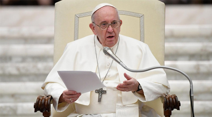 Papa: «La lógica del odio nunca se puede justificar»