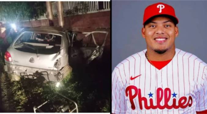 Accidente cobra la vida del prospecto venezolano de los Phillies, Alexeis Azuaje