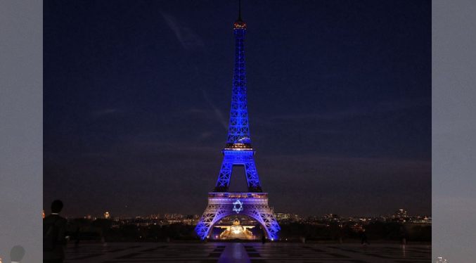 La Torre Eiffel se iluminará con los colores de Israel en solidaridad tras ataque de Hamás