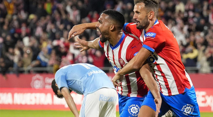 Gol del venezolano Yangel Herrera permite al Girona ganar 1-0 al Celta de Vigo