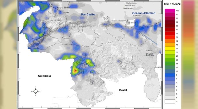 Inameh: Precipitaciones en Zulia se repetirán en horas de la tarde