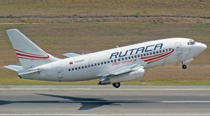Rutaca Airlines operará la ruta Caracas-Montevideo