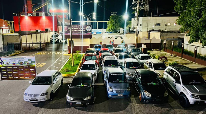 GNB retiene 21 vehículos por contaminación sónica en la calle 72 de Maracaibo