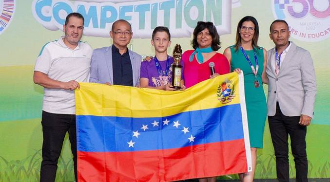 Venezolano de 12 años se corona Campeón Mundial de Aritmética Mental en Malasia