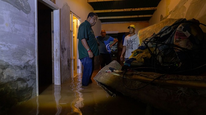 Al menos seis sectores del norte y oeste de Maracaibo resultaron afectados por la lluvia