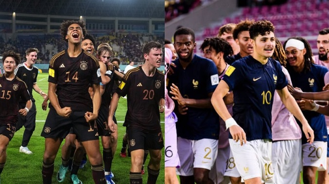 Alemania y Francia se citan en la final del Mundial Sub-17