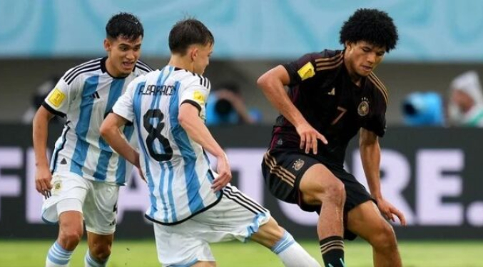 Argentina pierde contra Alemania en semifinales en el Mundial Sub-17