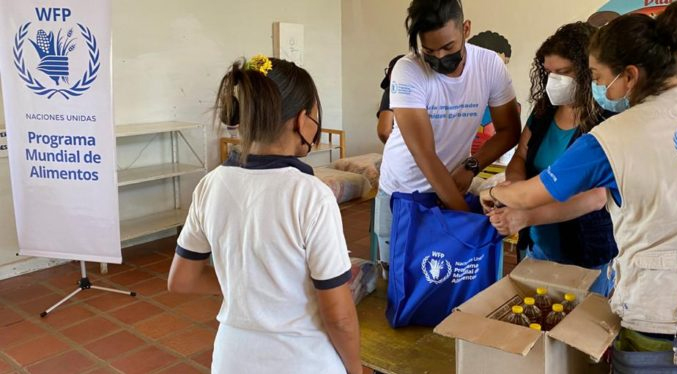 Un total de 1,9 millones de venezolanos recibieron algún tipo de asistencia humanitaria entre enero y septiembre