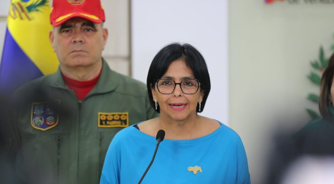 Delcy Rodríguez anunció plan de cedulación de cara al referendo
