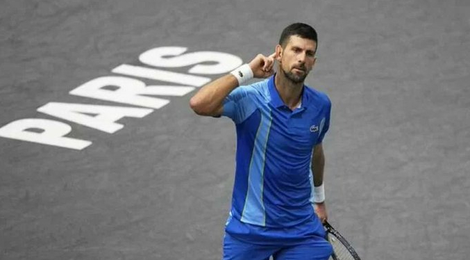 Djokovic somete a Dimitrov y gana por séptima vez en el torneo de París-Bercy