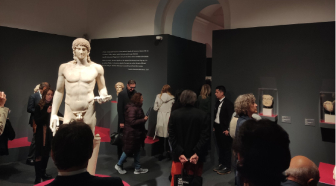 El legado escultórico de Fidias se exhibe por primera vez en Roma