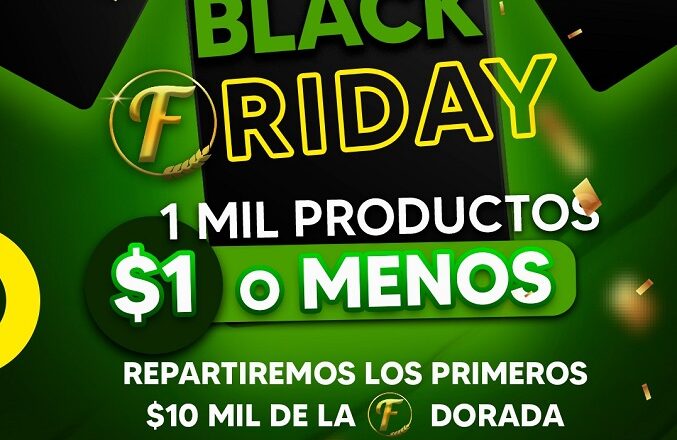 Fiorella Supermarket sorprende y lidera el Black Friday: ¡1 mil productos a $1 y menos + los primeros $10 mil en premios con la F DORADA!