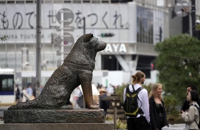 El perro Hachiko: 100 años esperando a su dueño en la estación de tren de Shibuya