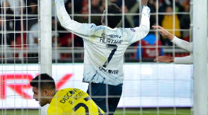 Jan Hurtado anota su primer gol en Ecuador