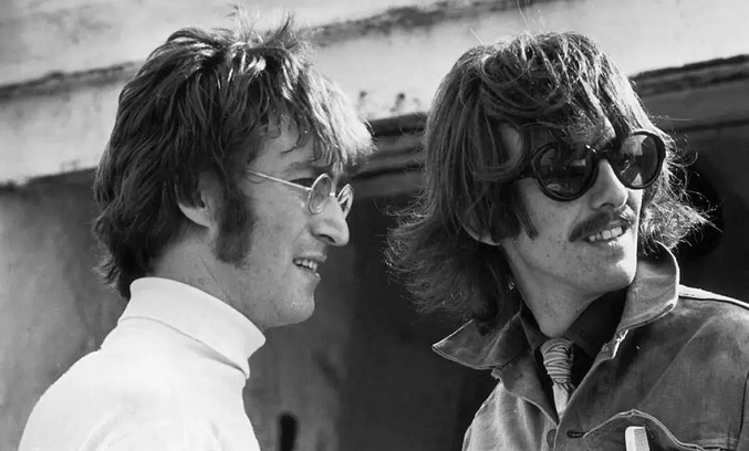 John Lennon y George Harrison recobran vida en la última canción de los Beatles