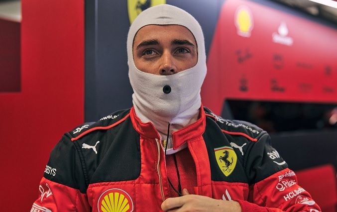 Leclerc lideró accidentada segunda práctica del GP de Abu Dabi