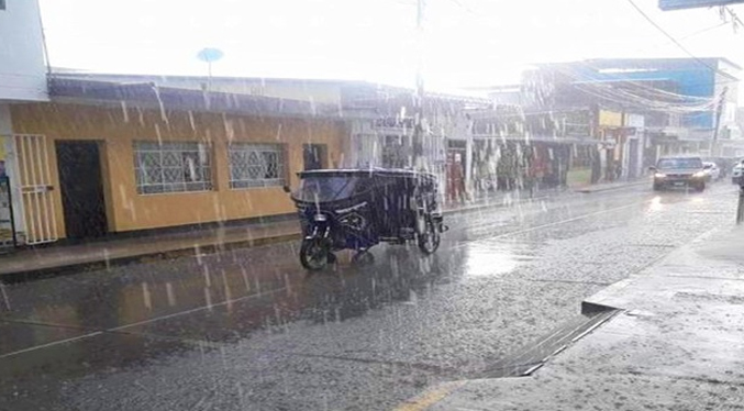 Inameh prevé lluvias en al menos cuatro regiones del país