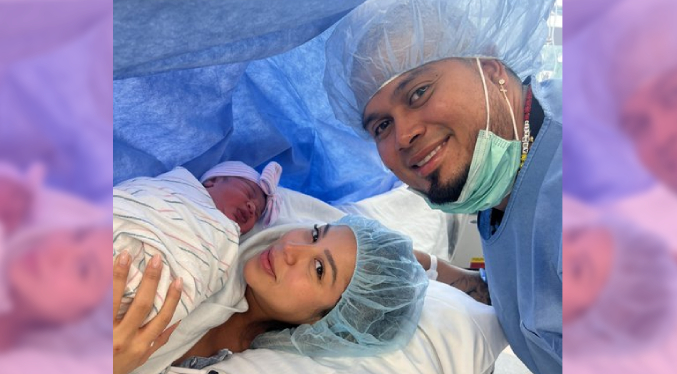 Luis Arráez anuncia la llegada de su tercera hija: Esthela
