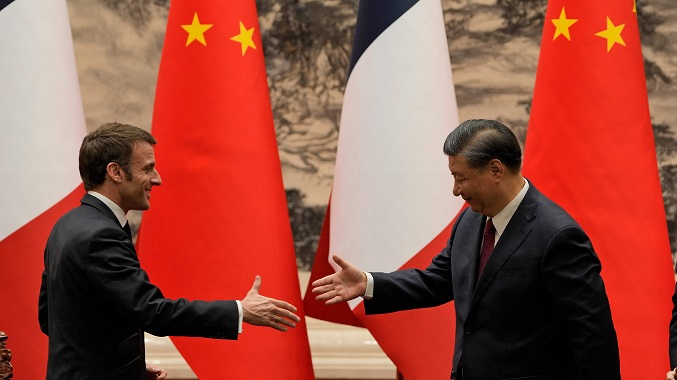 Macron señala a Xi su «preocupación» por la cooperación militar Rusia-Corea del Norte