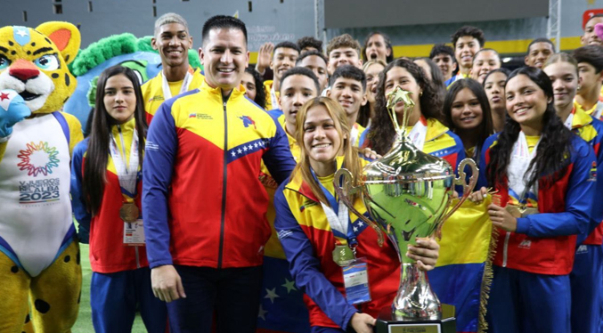 Clausuran los VI Juego Deportivos Centroamericanos y del Caribe Escolares
