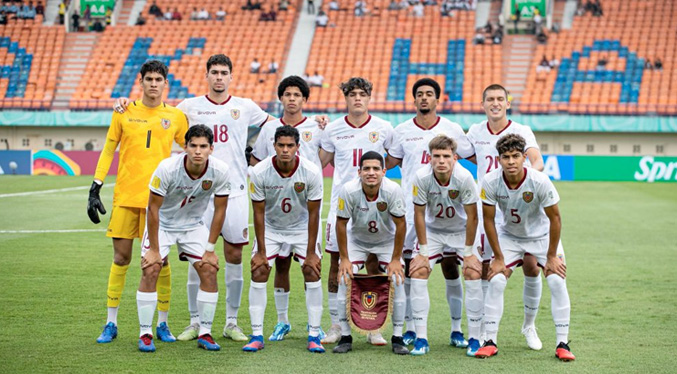 Venezuela empata con México en el Mundial Sub-17