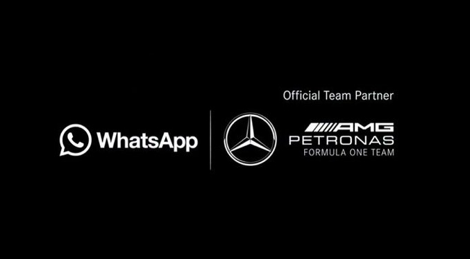 WhatsApp incursiona en los deportes mediante acuerdo con equipo Mercedes de la Formula 1