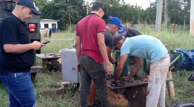 Reparación de motor en San Isidro y limpieza de colectores en Maracaibo beneficia a 12 mil zulianos