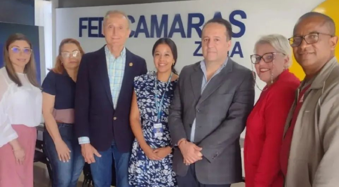Fedecámaras Zulia sostiene reunión con representantes de la Acnur