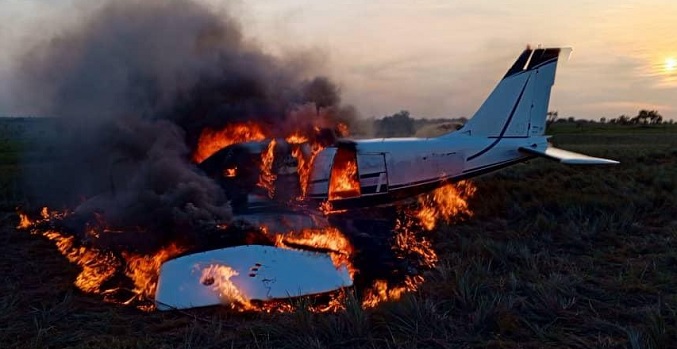 FANB destruye dos aeronaves usadas para el narcotráfico en Apure