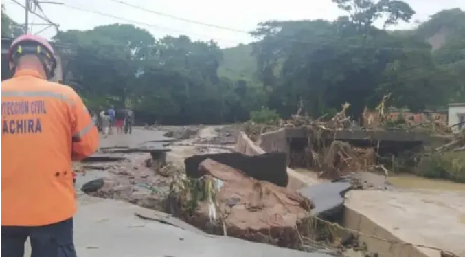 Fallecen dos pescadores a causa de las fuertes lluvias que azotaron el norte de Táchira