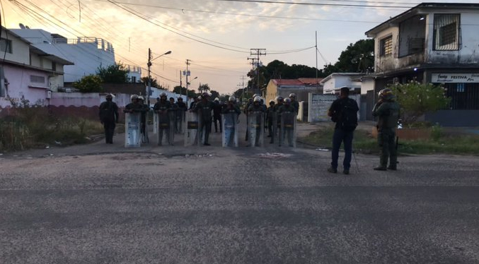 Cárcel de Vista Hermosa en Bolívar amanece tomada por cuerpos de seguridad (Video)