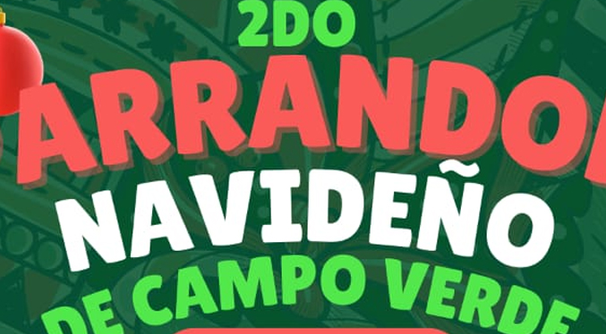 Comunidad Organizada de Campo Verde realiza el segundo Parrandon Navideño 2023