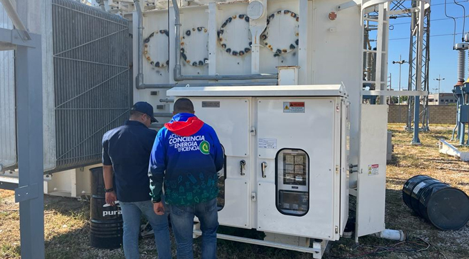 Técnicos de Corpoelec inspeccionan subestaciones eléctricas en Zulia