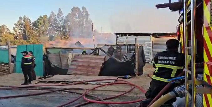 Familia venezolana muere tras el incendio de su vivienda en Chile