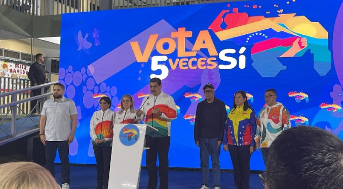 Presidente Maduro: «Nuestro voto es para hacer respetar a Venezuela»