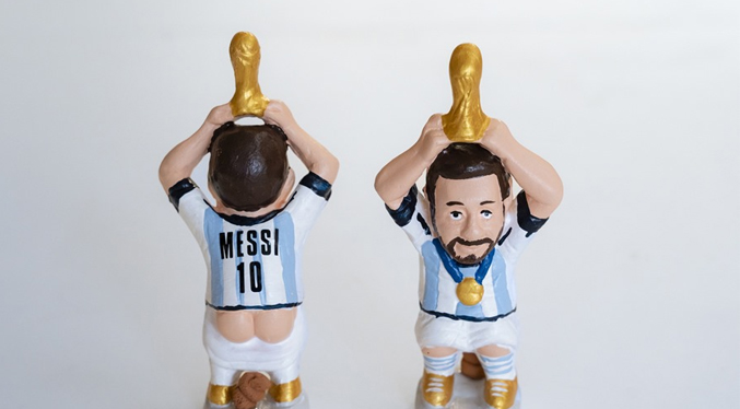 El caganer de Messi es el más vendido de la historia