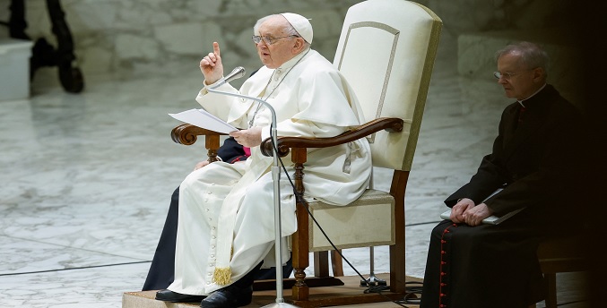 El Papa: «La guerra es un mal, recemos por el final de las guerras»