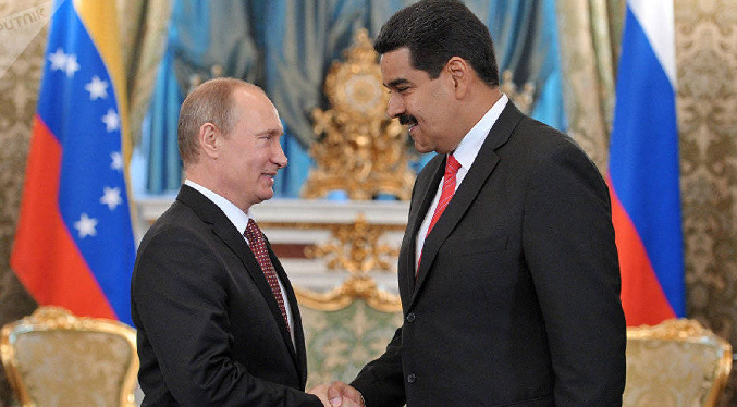 Putin destaca que relación con Venezuela se encuentra «a un alto nivel»
