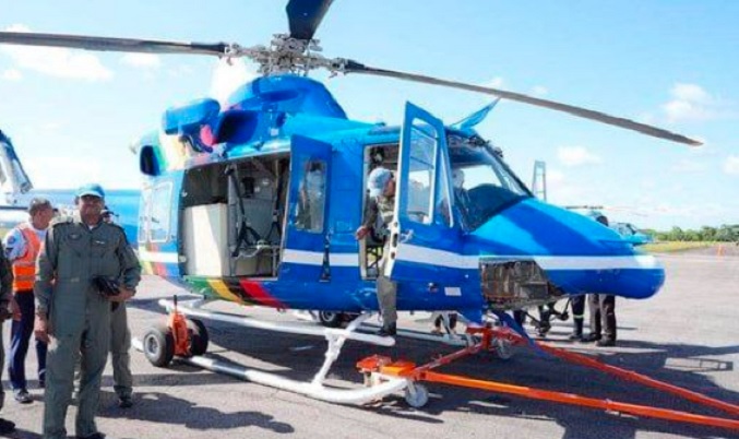 Rescatan a los dos militares supervivientes del accidente de helicóptero en Guyana