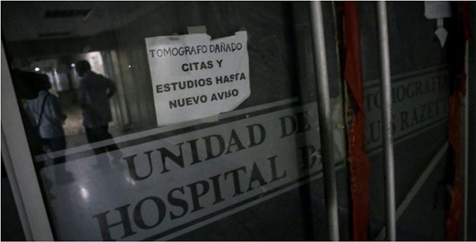 Médicos por la Salud: 84 % de los servicios de tomografía en hospitales venezolanos están cerrado