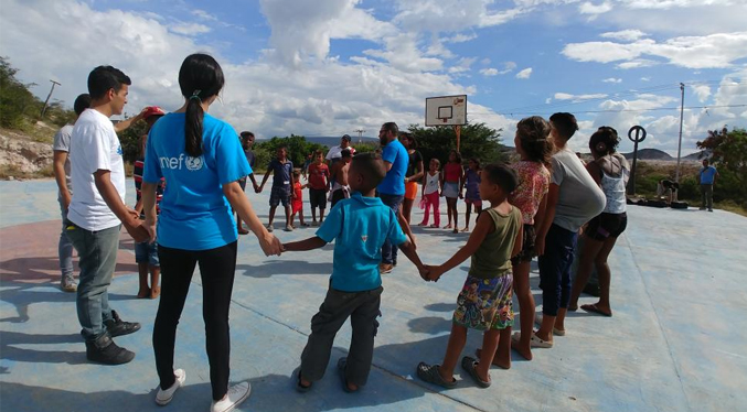 Un total de 3,8 millones de niños de Venezuela tienen necesidades humanitarias, según la Unicef