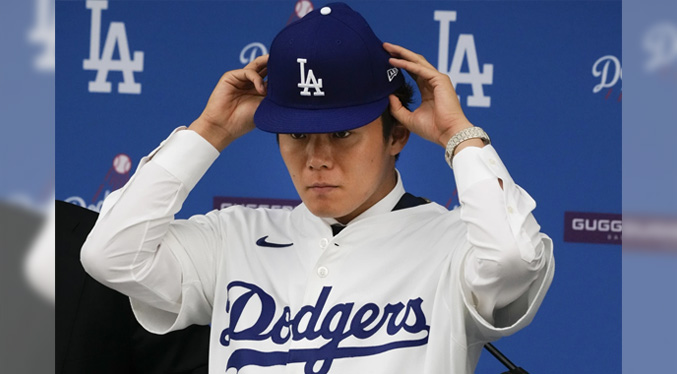 Yamamoto promete pelear junto con Ohtani por títulos de Dodgers