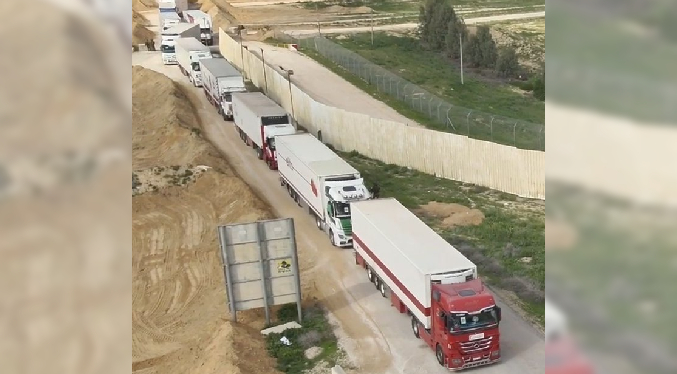 Gaza: Abren el cruce fronterizo de Kerem Shalom para pasar ayuda humanitaria