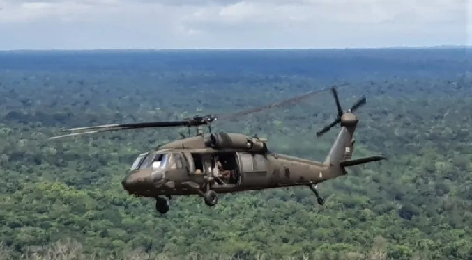 El Comando Sur de los EEUU realizará hoy un ejercicio aéreo sobre Guyana