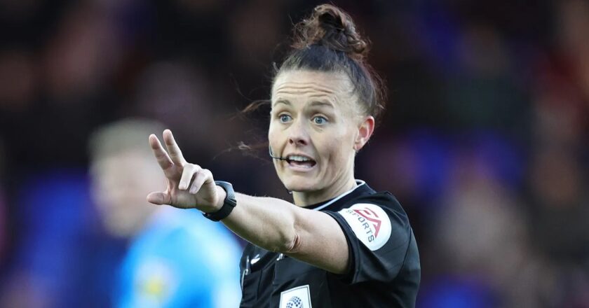 Una mujer arbitrará por primera vez un partido de la Premier League