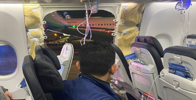 Alaska Airlines inmoviliza sus Boeing 737-9 tras un aterrizaje de emergencia