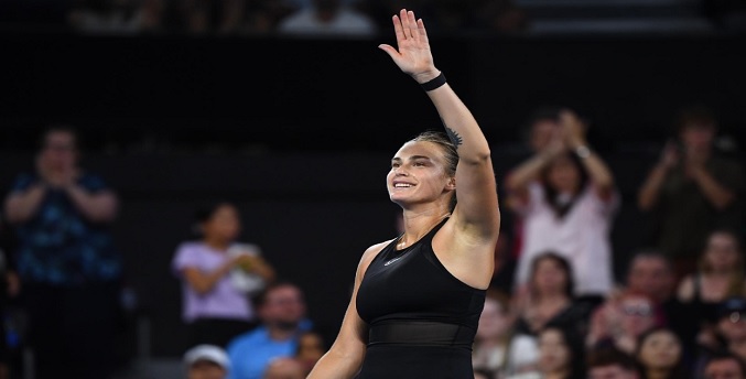 Sabalenka y Ribakyna jugarán la final en el torneo de Brisbane